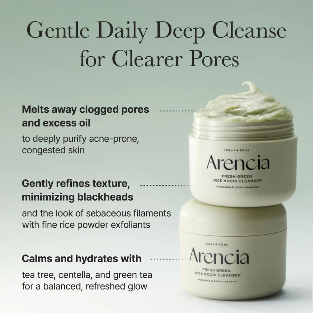 Arencia Rice Mochi Cleanser