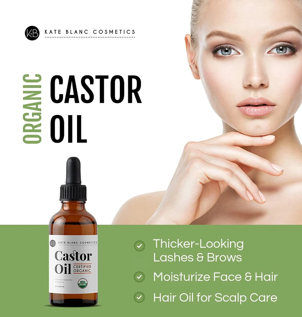 Kate Blanc Cosmetics Organic Castor Oil