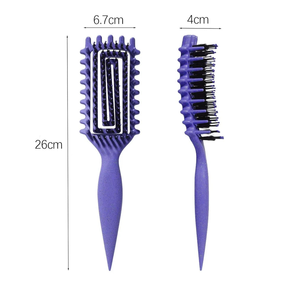 Curl Defining Brush Purple Pink