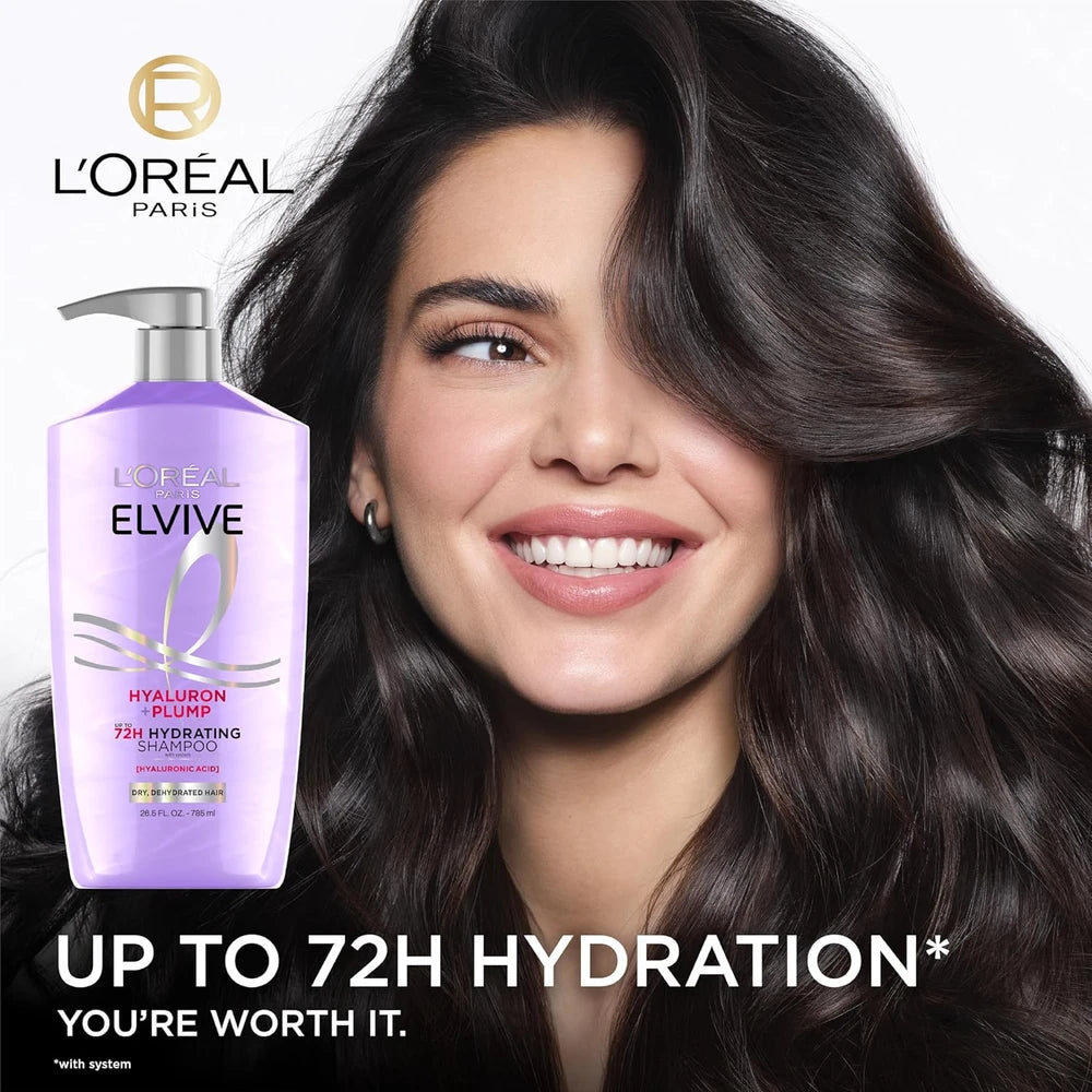 L'Oréal Paris Elvive Hyaluron Plump Shampoo & Conditioner Set