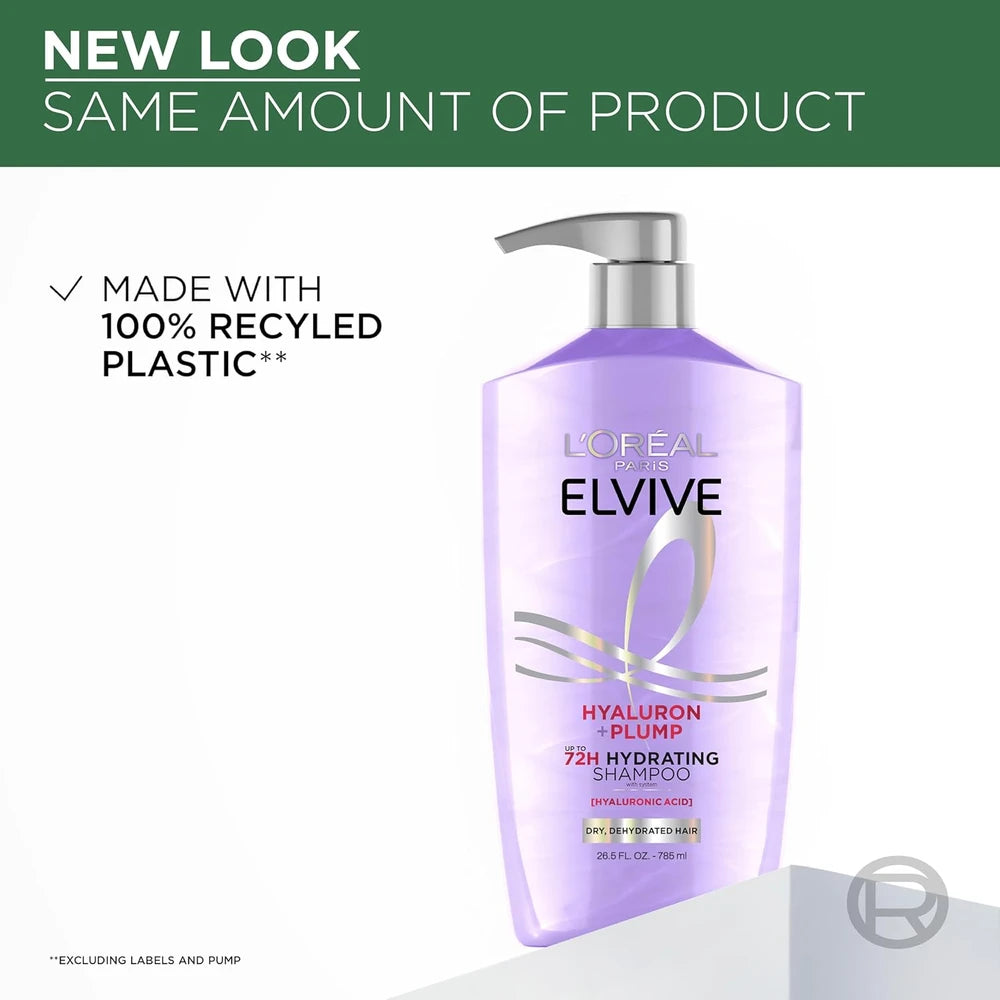 L'Oréal Paris Elvive Hyaluron Plump Shampoo & Conditioner Set