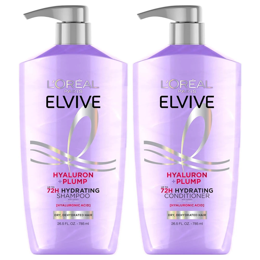 L'Oréal Paris Elvive Hyaluron Plump Shampoo & Conditioner Set