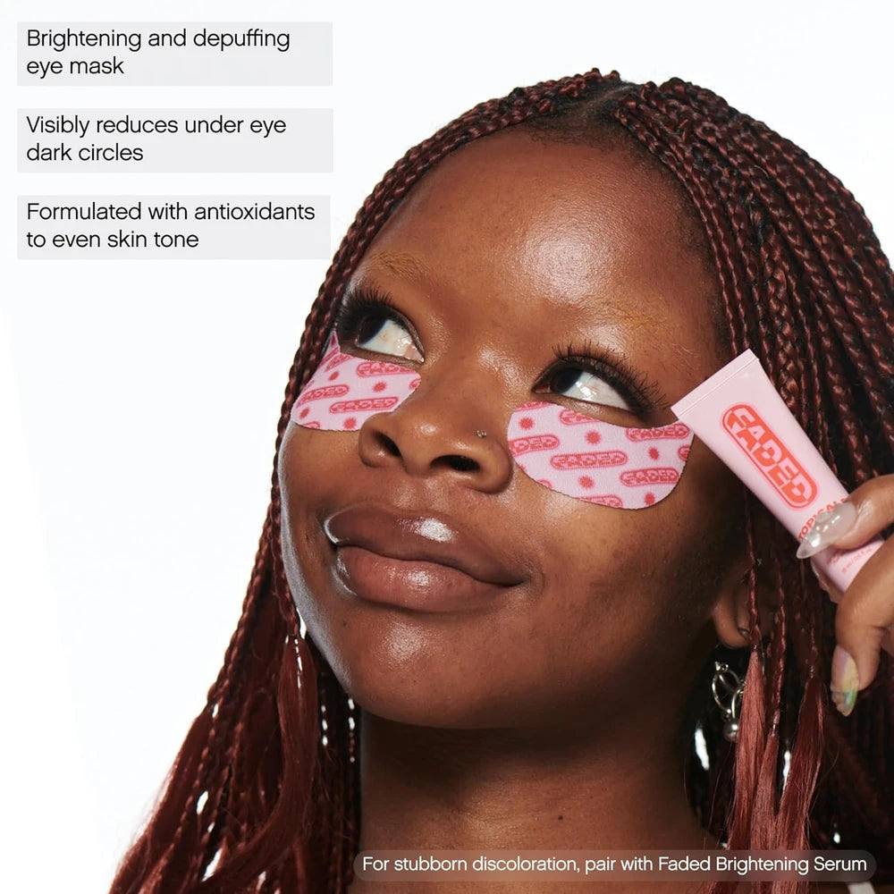 Faded Brightening Eye Masks